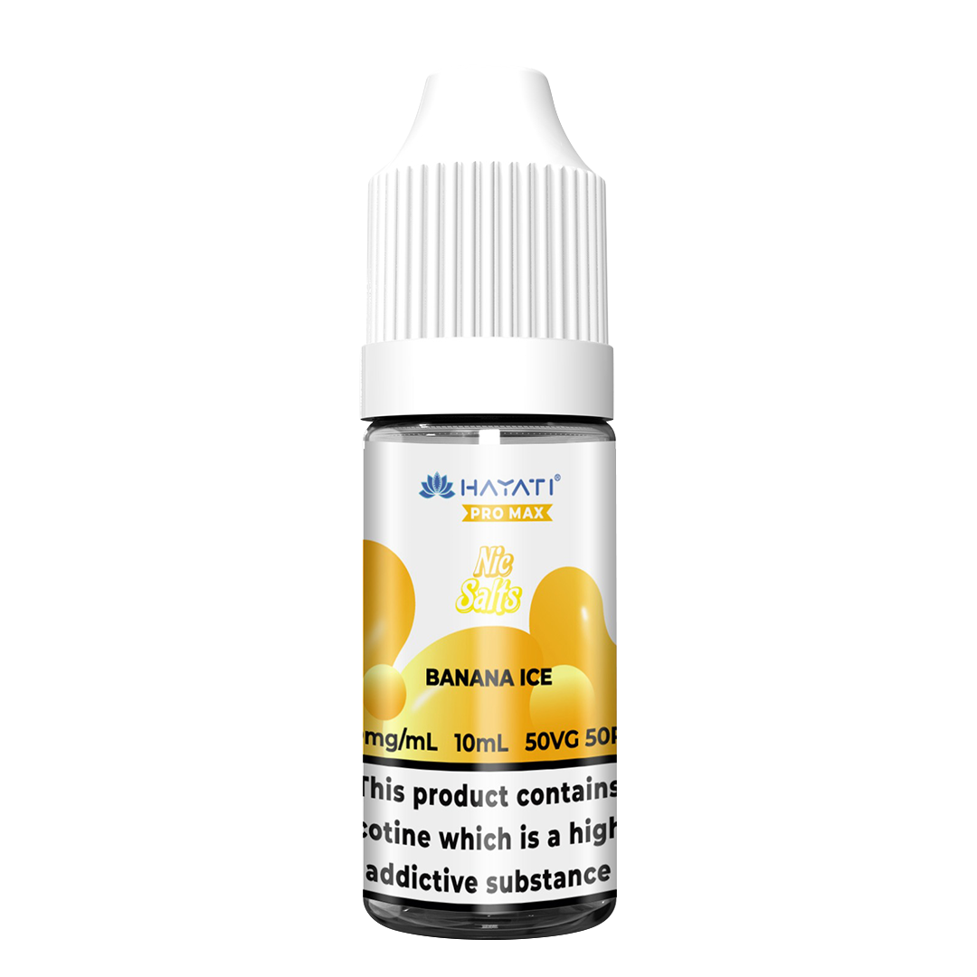 Hayati Pro Max Banana Ice Nic Salt Vape Juice