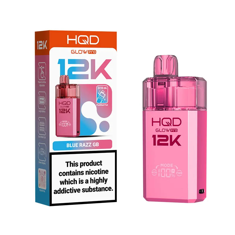 HQD Glow Pro 12k Prefilled Pod Kit