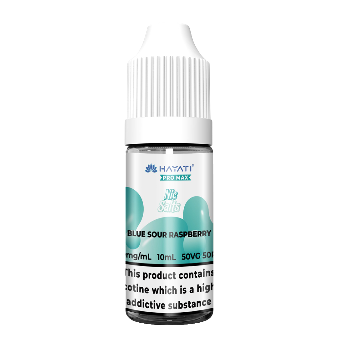 Hayati Pro Max Blue Sour Raspberry Nic Salt Vape Juice