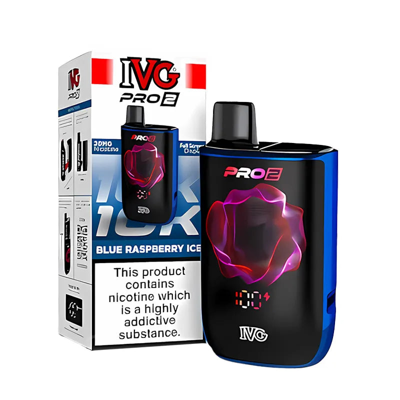 Blue Raspberry Ice IVG Pro 2 Vape Kit