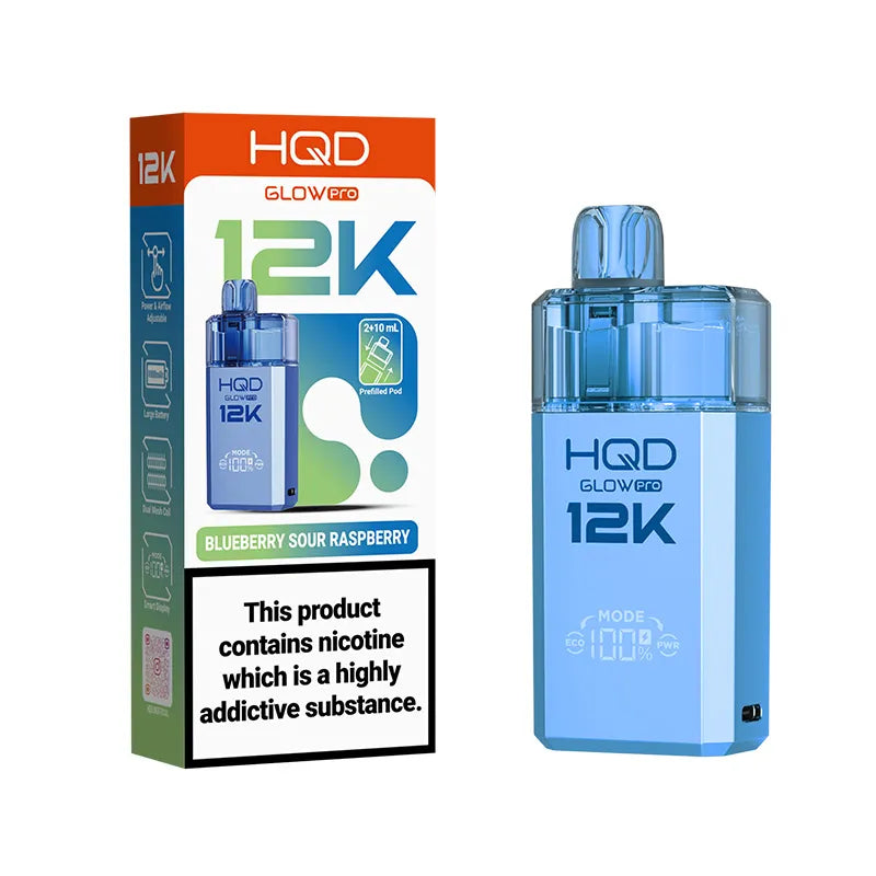 HQD Glow Pro 12k Prefilled Pod Kit