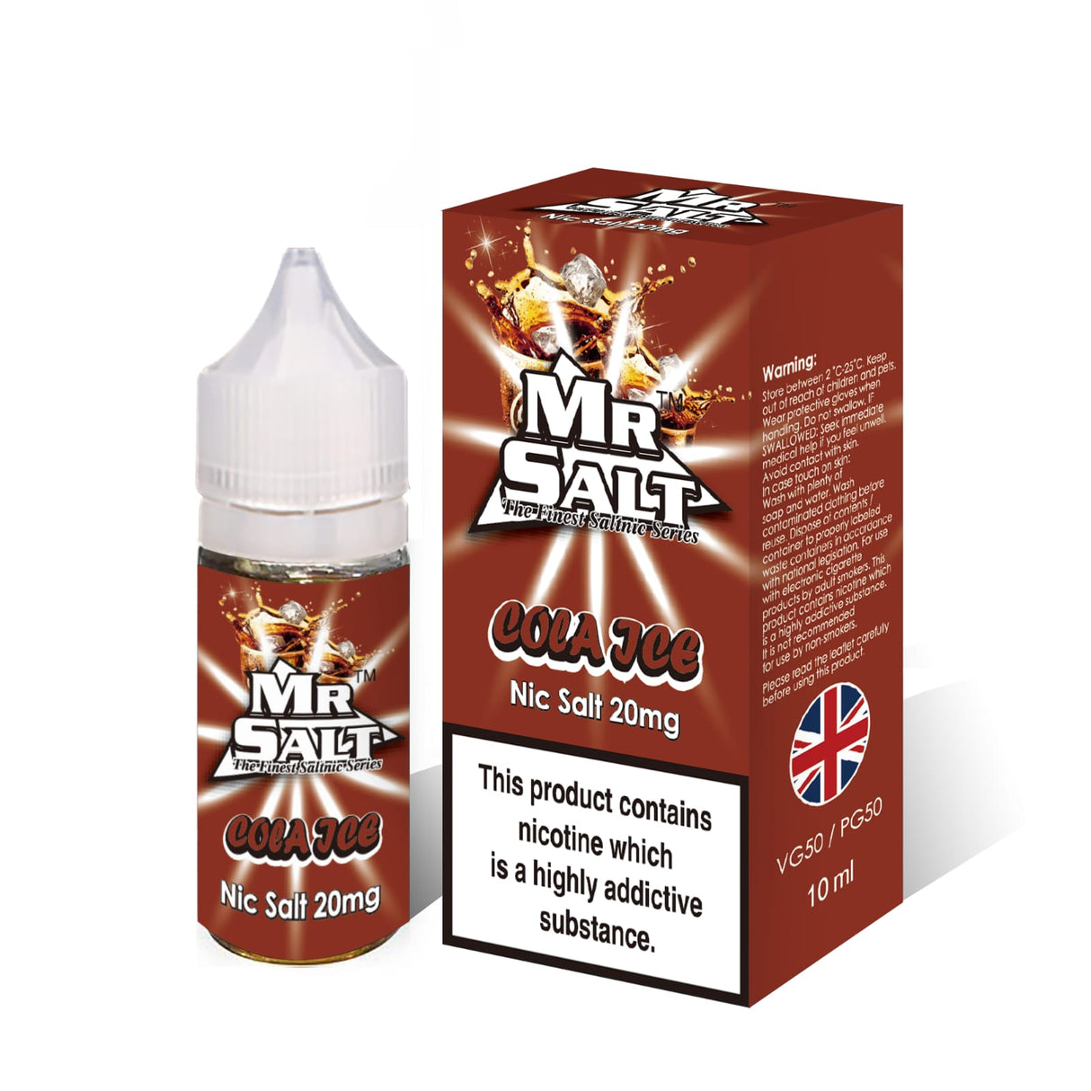 Mr Salt Cola Ice Nic Salt Vape Juice