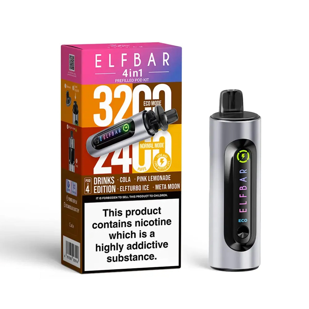 Elf Bar 4-in-1 Prefilled Pod Kit