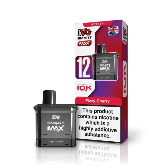 Fizzy Cherry IVG Smart Max Prefilled Pods