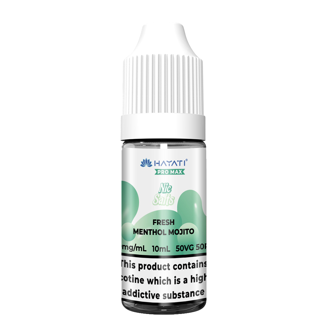 Hayati Pro Max Fresh Menthol Mojito Nic Salt Vape Juice
