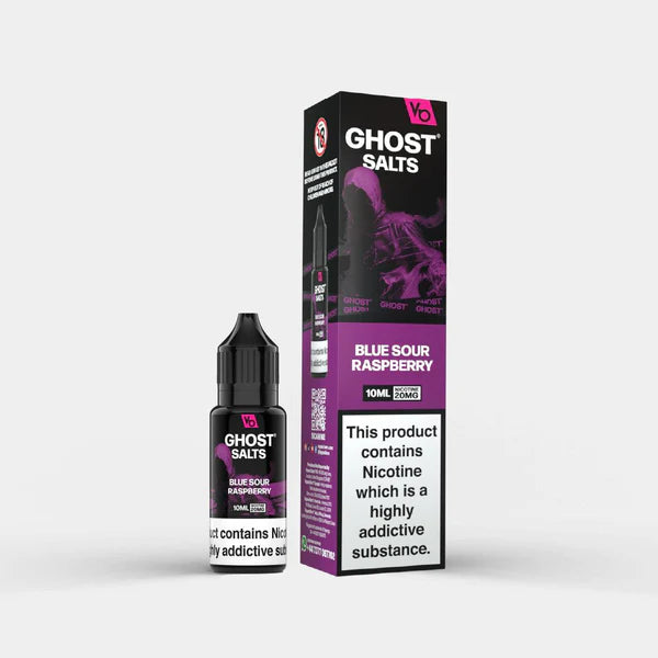 Vapes Bars Ghost Blue Sour Raspberry Nic Salt Vape Juice