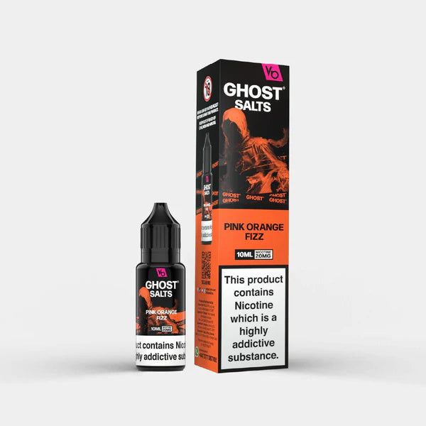 Vapes Bars Ghost Pink Orange Fizz Nic Salt Vape Juice
