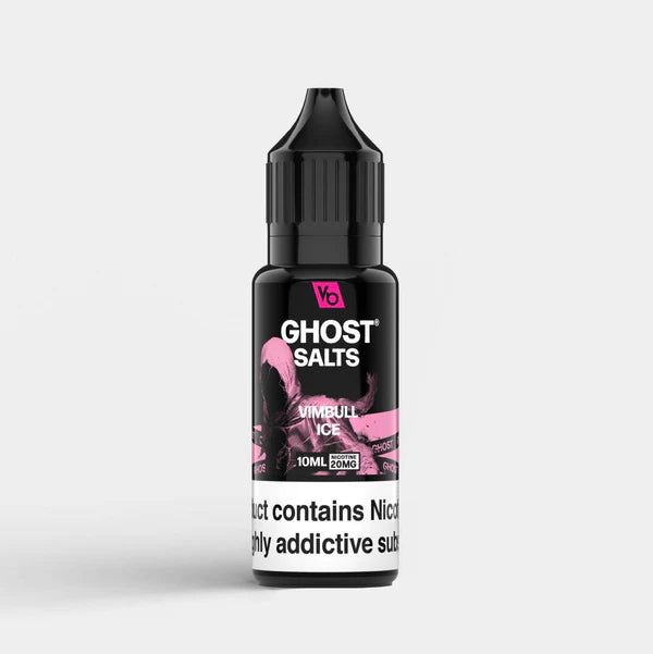 Vapes Bars Ghost Vimbull Ice Nic Salt Vape Juice