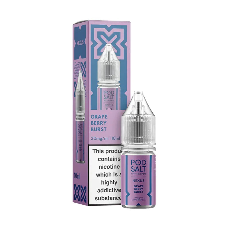 Pod Salt Nexus Grape Berry Burst Nic Salt