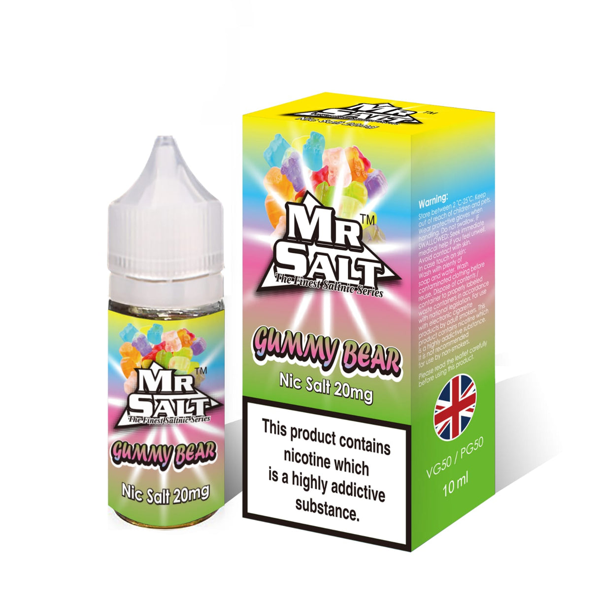 Mr Salt Gummy Bear Nic Salt Vape Juice