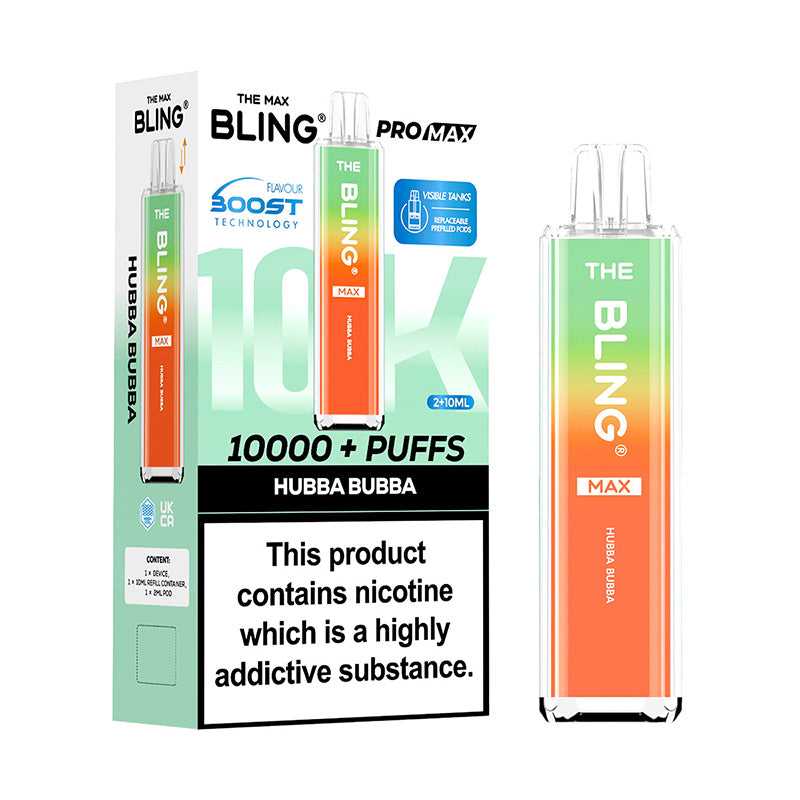 Bling Pro Max 10K Pod Kit – 10000 Puffs Rechargeable Vape