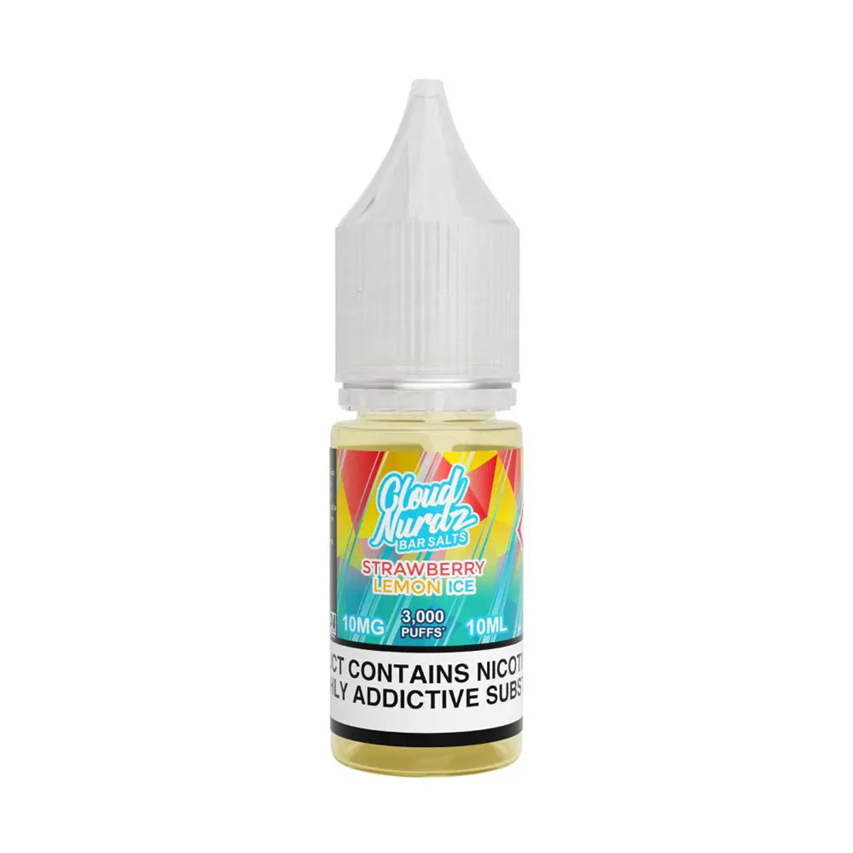 Cloud Nurdz Strawberry Lemon Ice Nic Salt Vape Juice