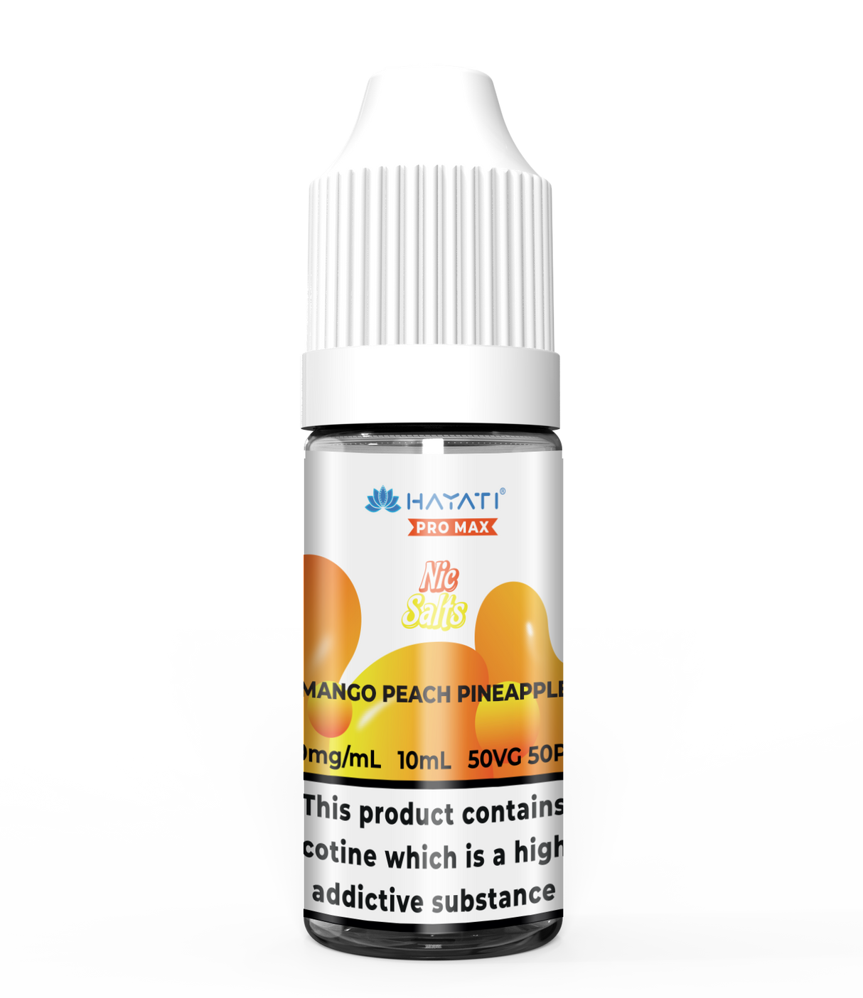 Hayati Pro Max Mango Peach Pineapple Nic Salt Vape Juice