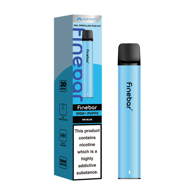 Mr Blue Hayati Finebar Prefilled Pod Kit