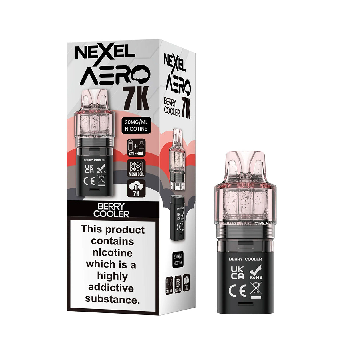 Nexel Aero 7K Prefilled Pods