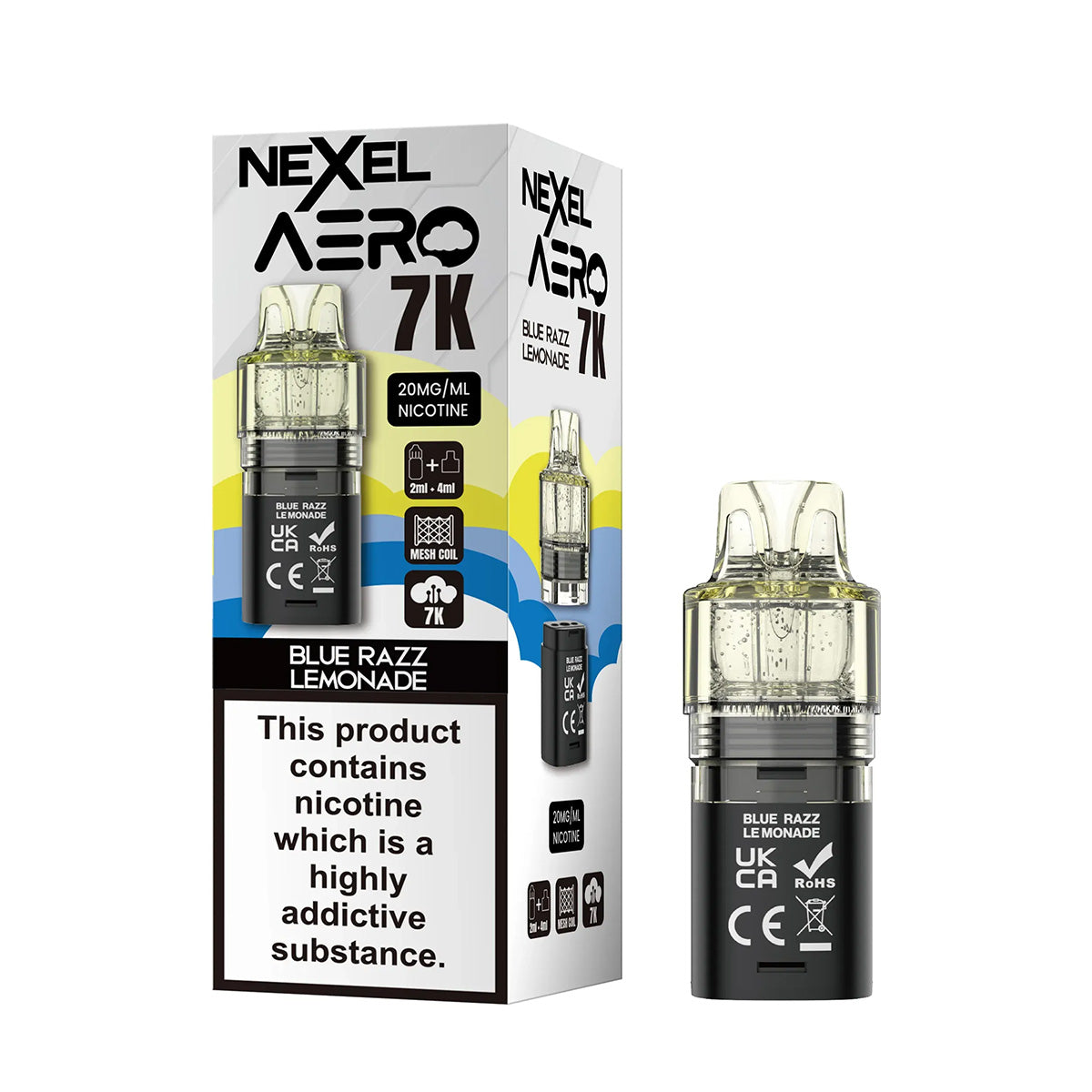 Nexel Aero 7K Prefilled Pods