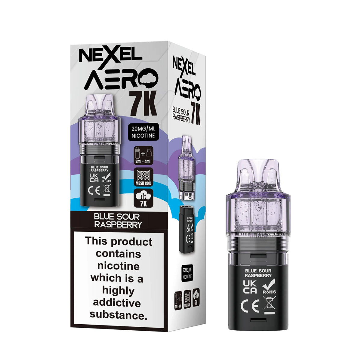 Nexel Aero 7K Prefilled Pods