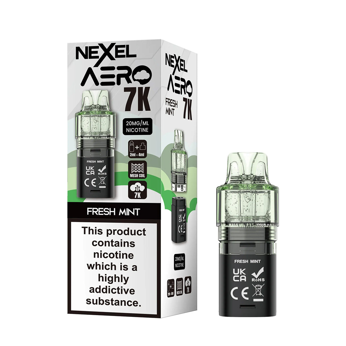 Nexel Aero 7K Prefilled Pods