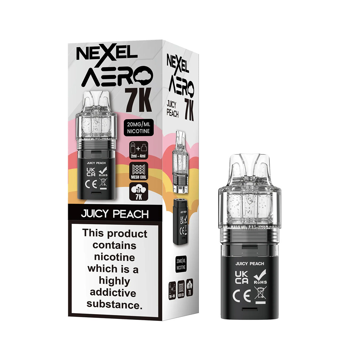 Nexel Aero 7K Prefilled Pods