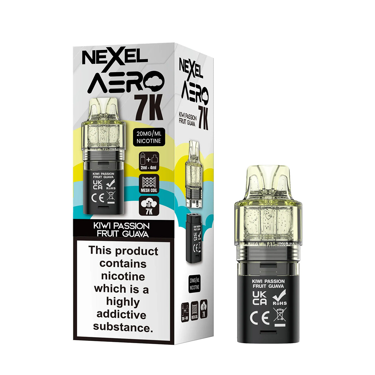 Nexel Aero 7K Prefilled Pods