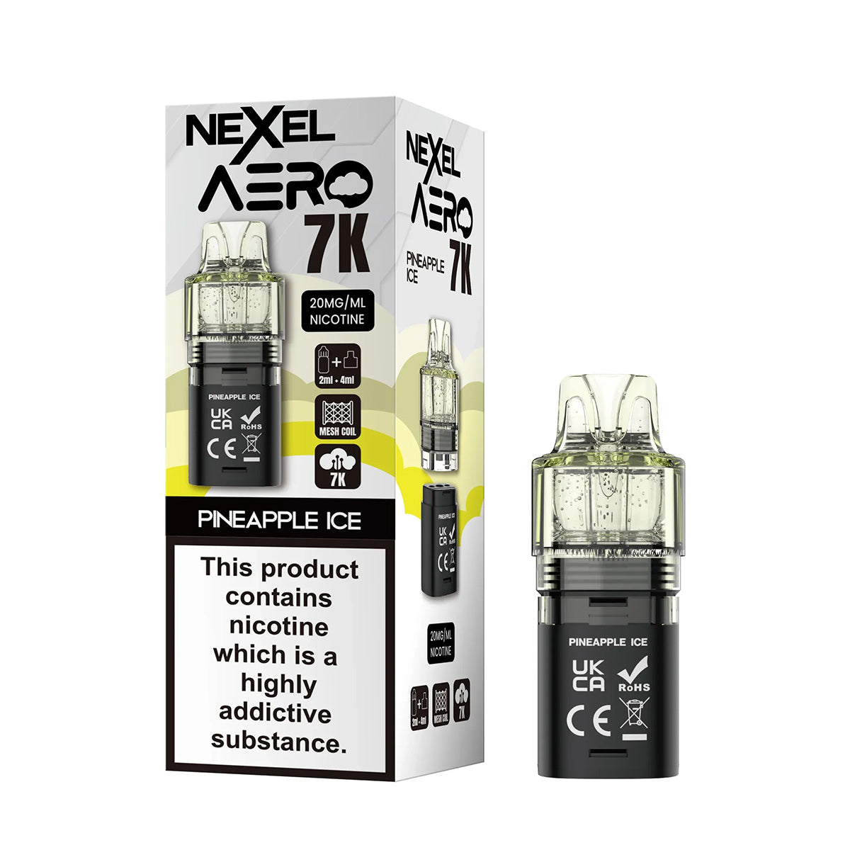 Nexel Aero 7K Prefilled Pods