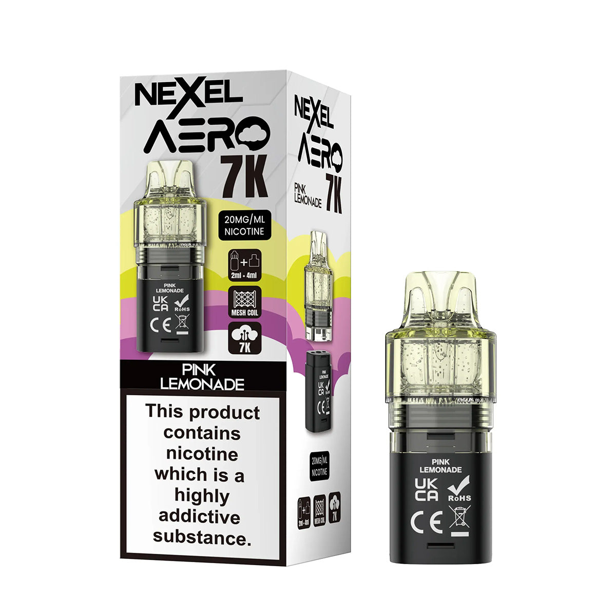 Nexel Aero 7K Prefilled Pods