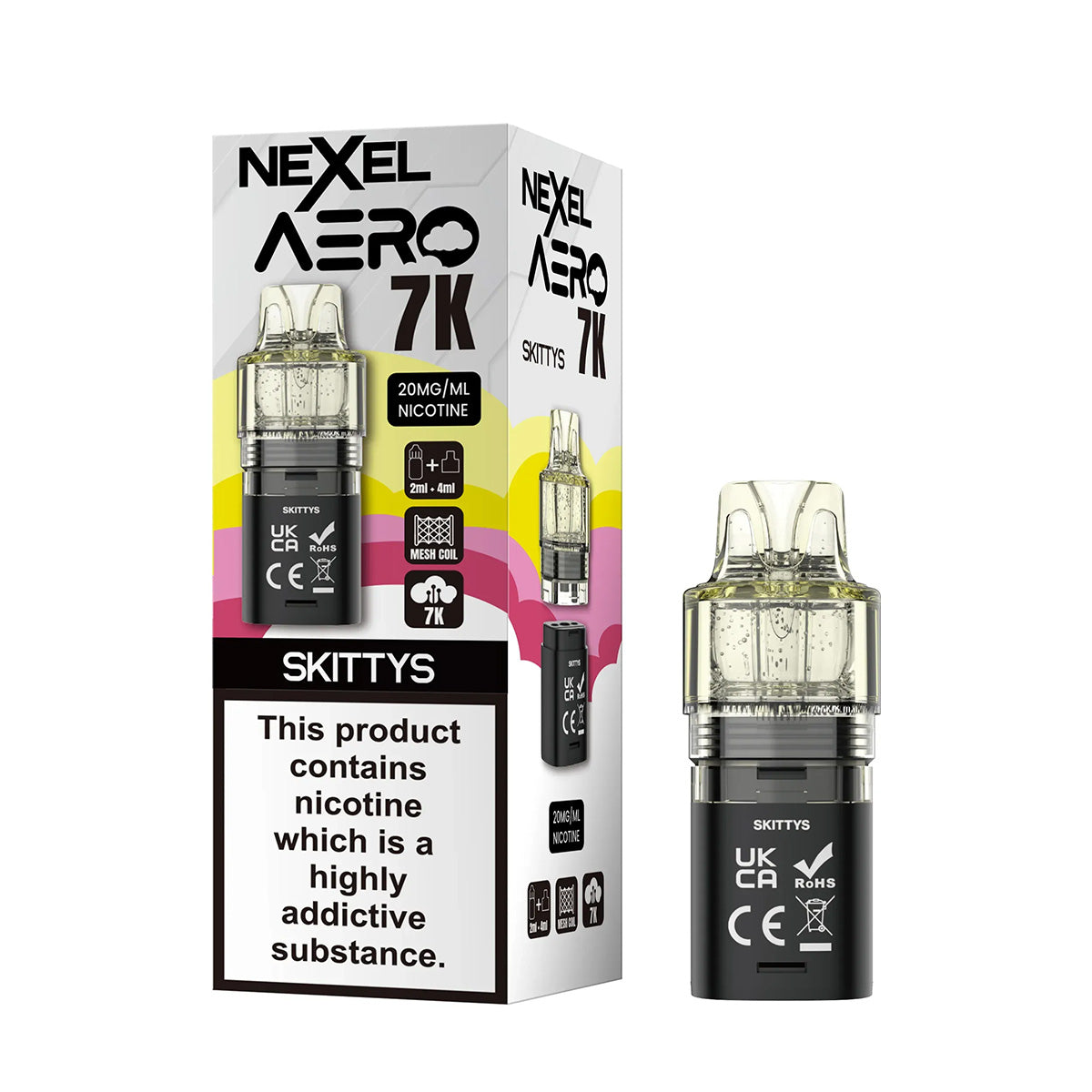 Nexel Aero 7K Prefilled Pods