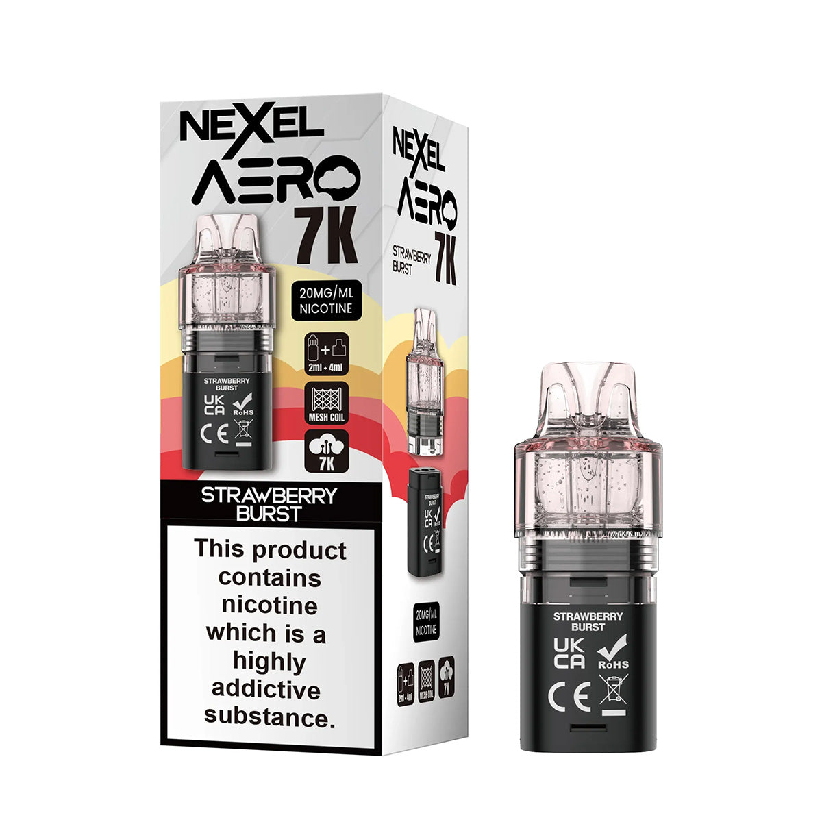 Nexel Aero 7K Prefilled Pods