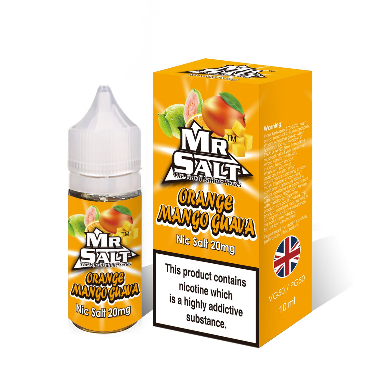 Mr Salt Orange Mango Guava Nic Salt Vape Juice