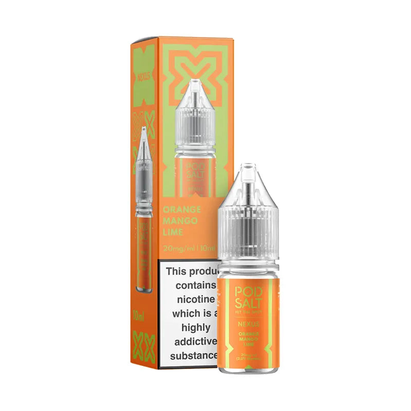 Pod Salt Nexus Orange Mango Lime Nic Salt