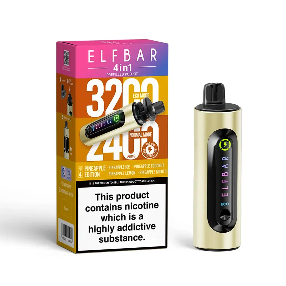 Elf Bar 4-in-1 Prefilled Pod Kit