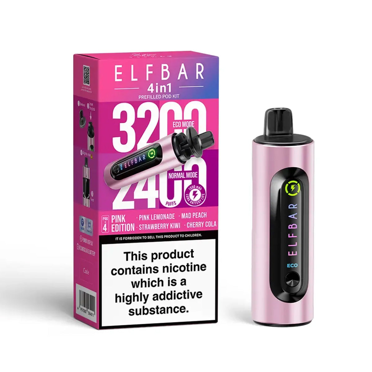 Elf Bar 4-in-1 Prefilled Pod Kit