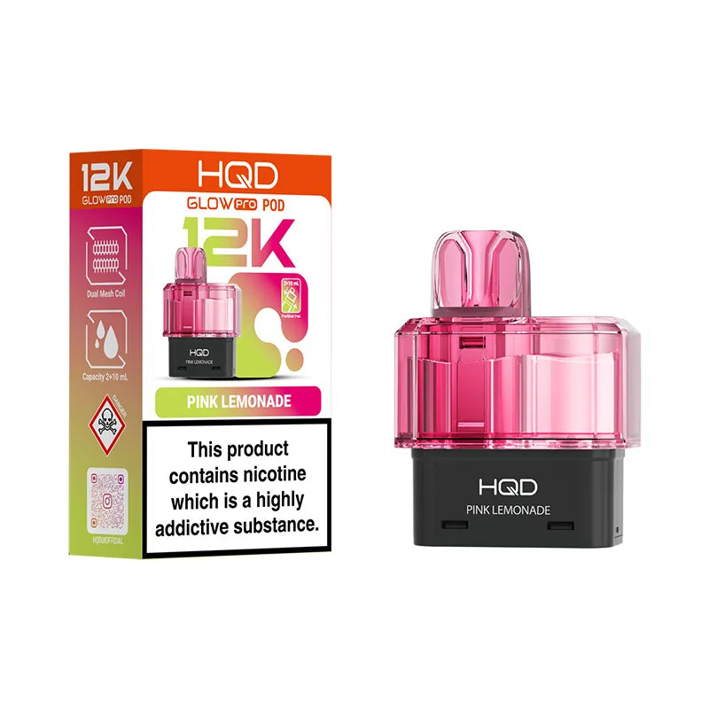 HQD Glow Pro 12K Refill Pods