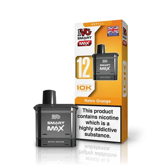 Retro Orange IVG Smart Max Prefilled Pods