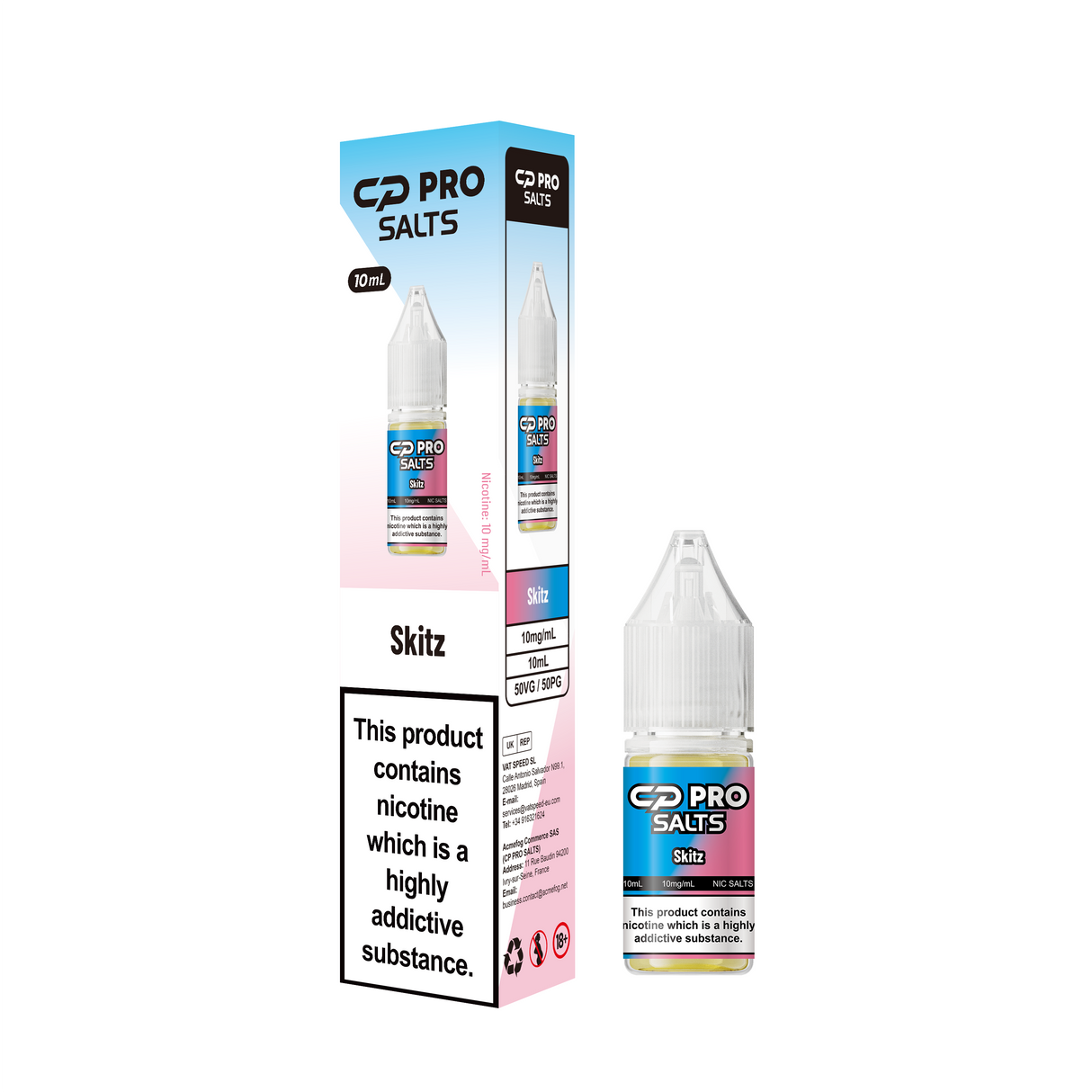 Crystal Pro CP Skitz Nic Salt E-Liquid