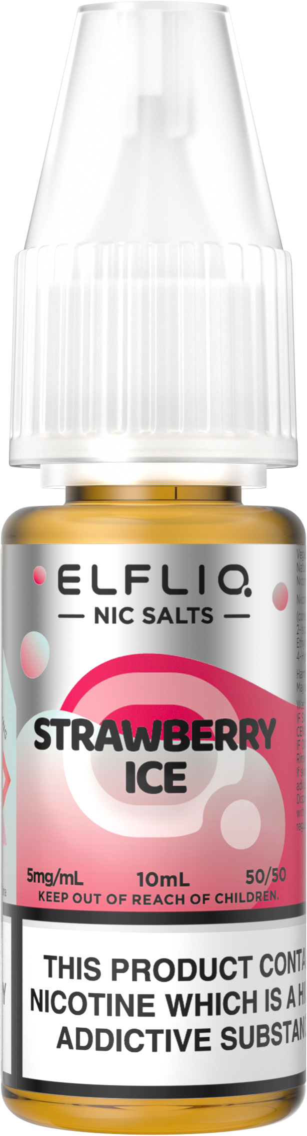 Elf Bar Efliq Strawberry Raspberry Cherry Ice Nic Salt