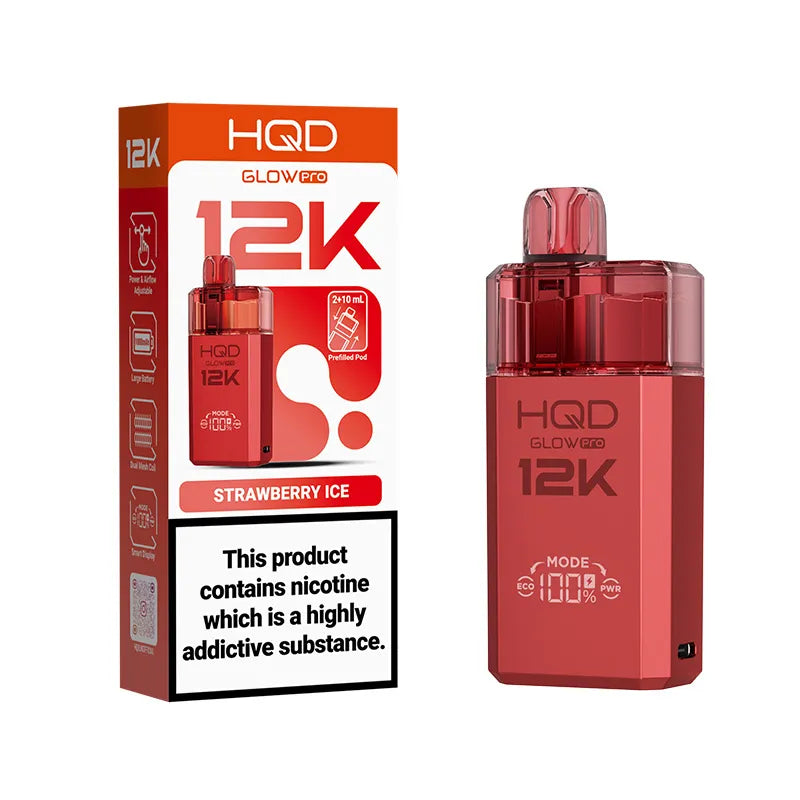 HQD Glow Pro 12k Prefilled Pod Kit