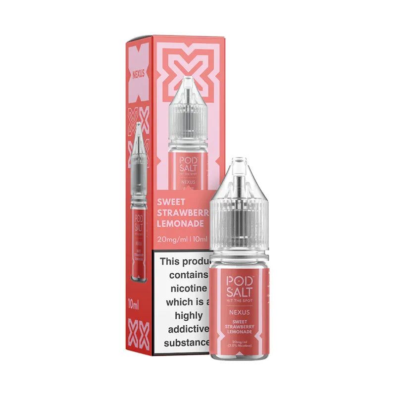 Pod Salt Nexus Sweet Strawberry Lemonade Nic Salt