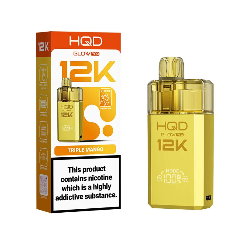 HQD Glow Pro 12k Prefilled Pod Kit