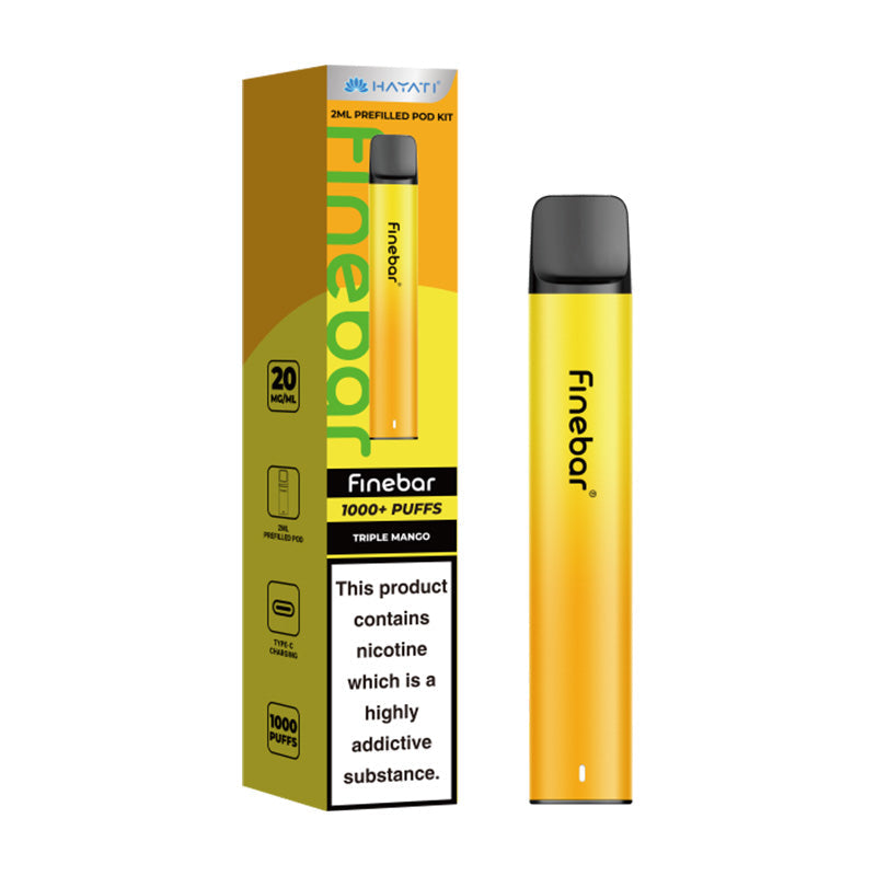 Tripple Mango Hayati Finebar Prefilled Pod Kit