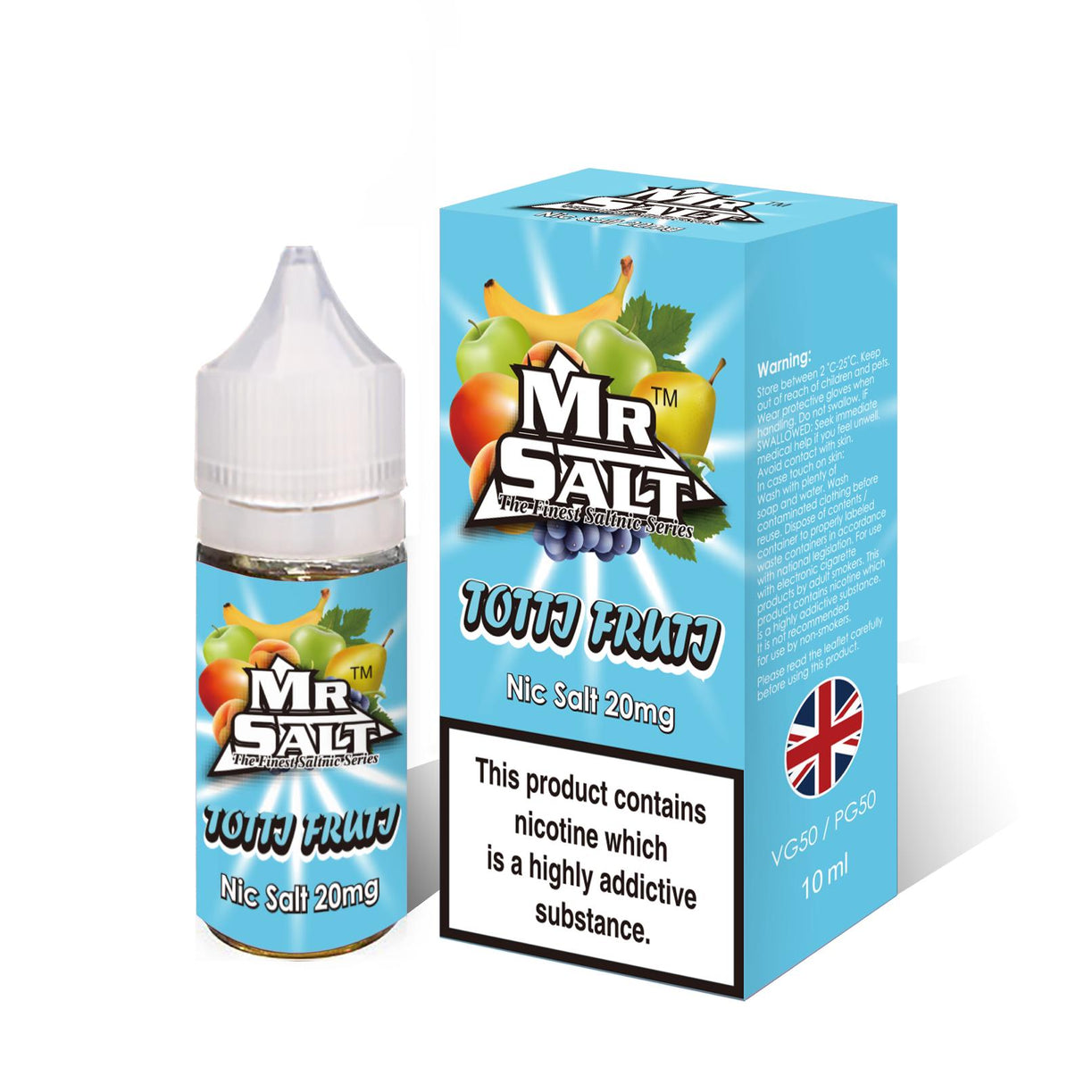 Mr Salt Tutti Fruiti Nic Salt Vape Juice