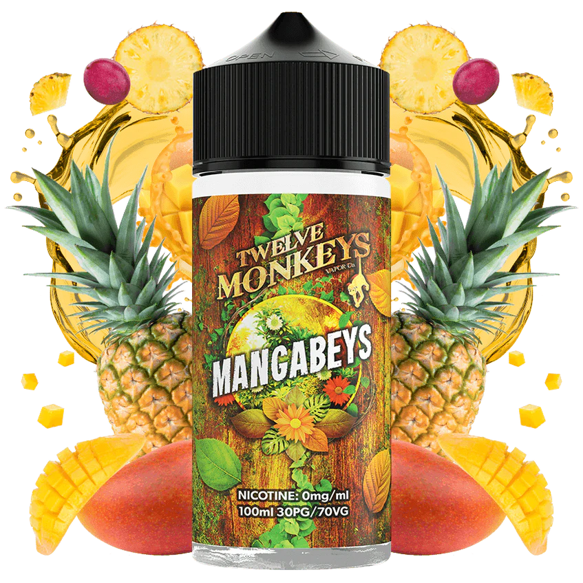 Twelve Monkeys Mangabeys 100ml E-Liquid Shortfill