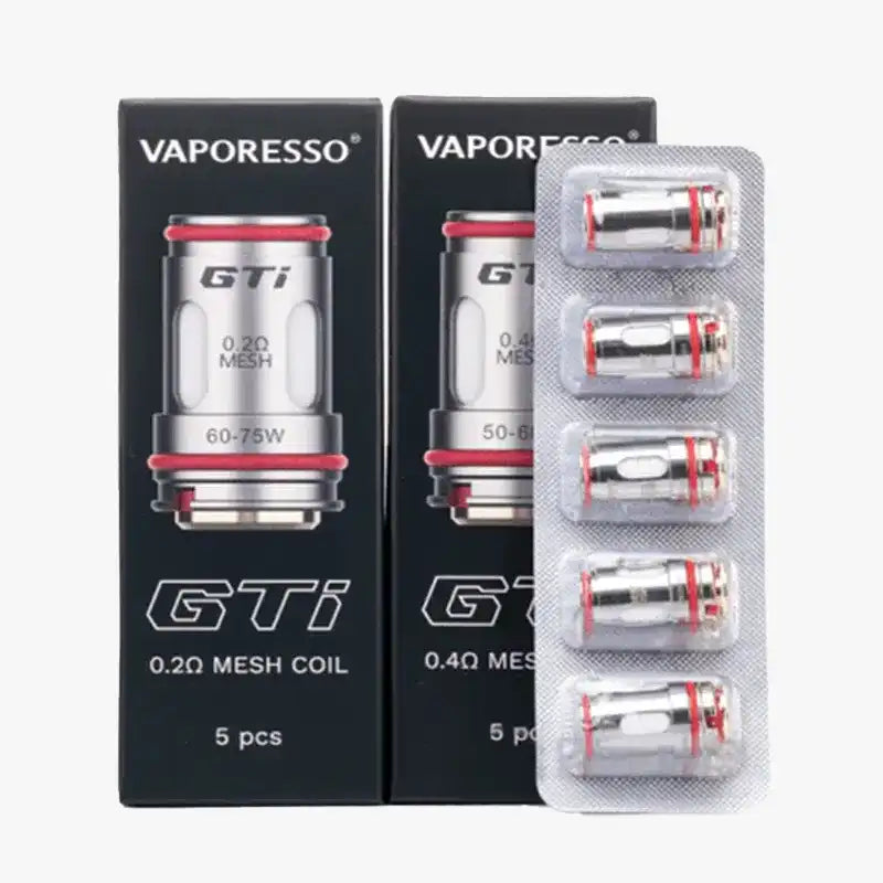 “Vaporesso GTi Mesh Coils – 0.15Ω 0.2Ω 0.4Ω 0.5Ω Replacement Coils for iTank – Vape Coil UK”