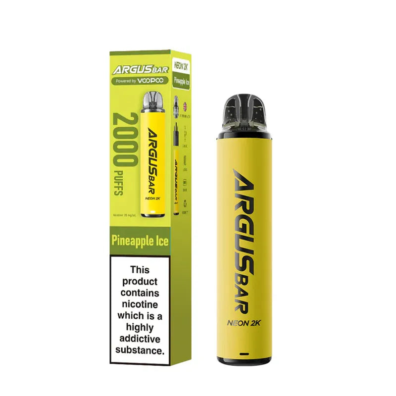 VooPoo Argus Bar Neon 2K Prefilled Pod Kit