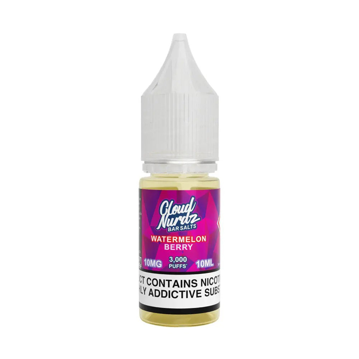 Cloud Nurdz Watermelon Berry Nic Salt Vape Juice