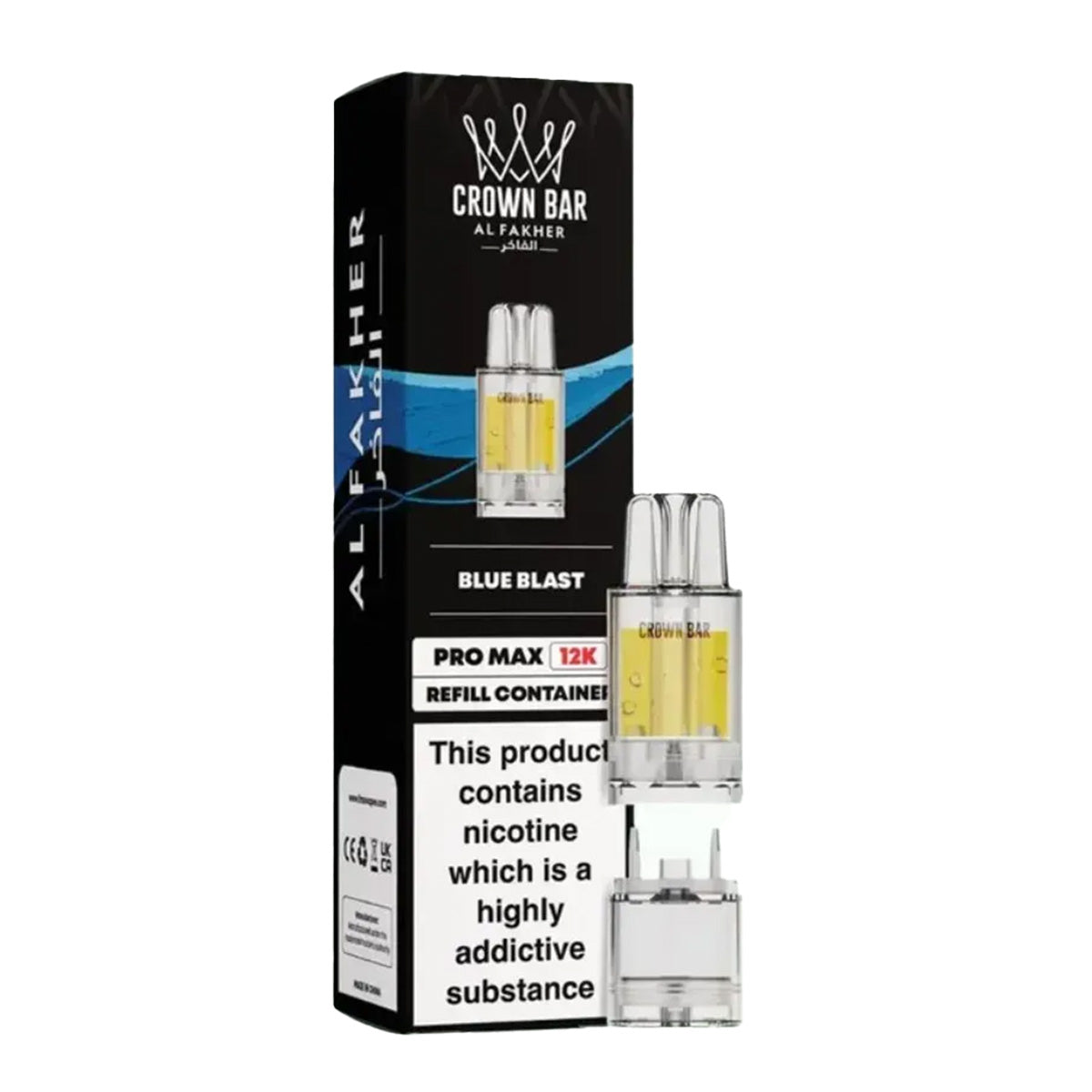 Al Fakher Crown Bar Pro Max 12K Prefilled Pods
