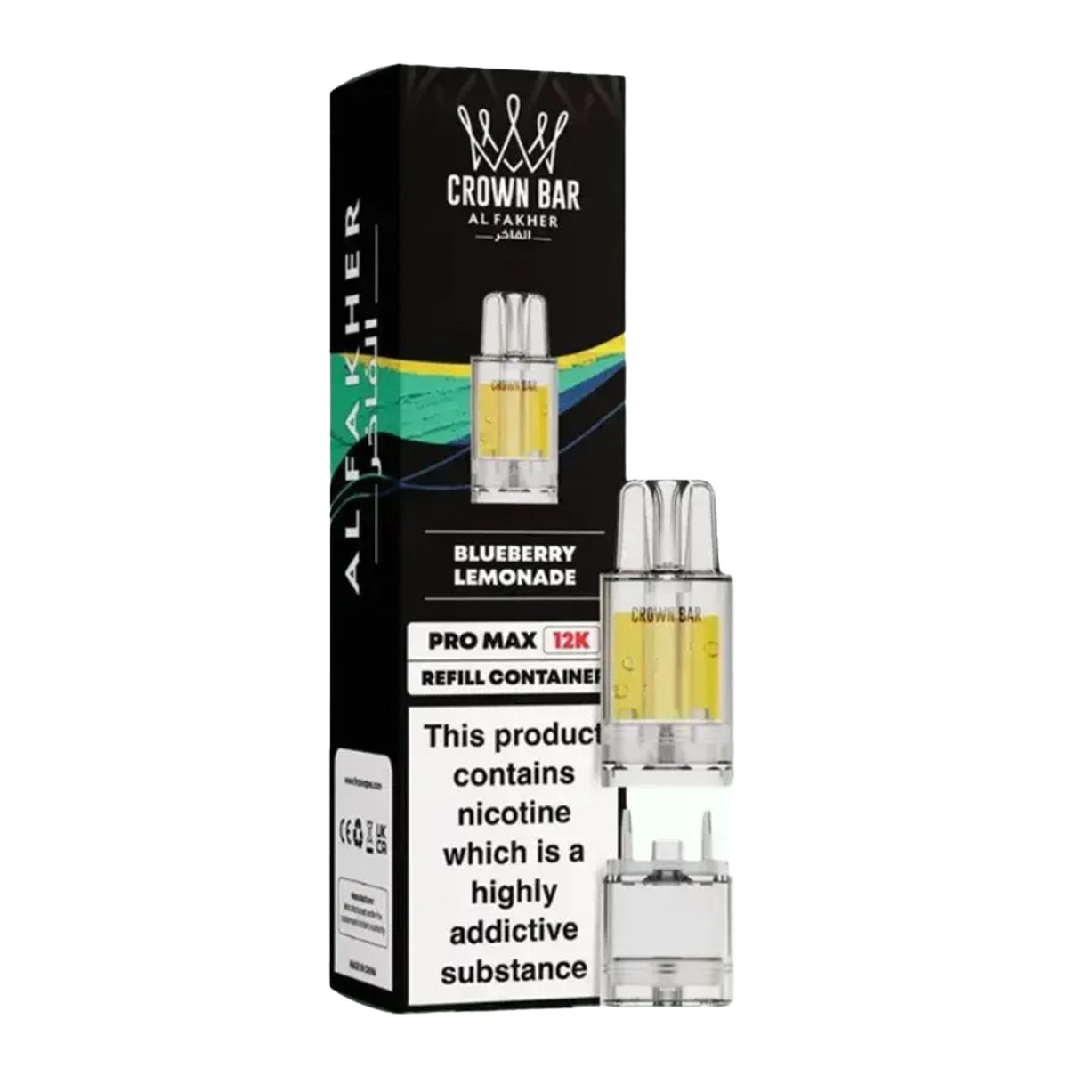 Al Fakher Crown Bar Pro Max 12K Prefilled Pods