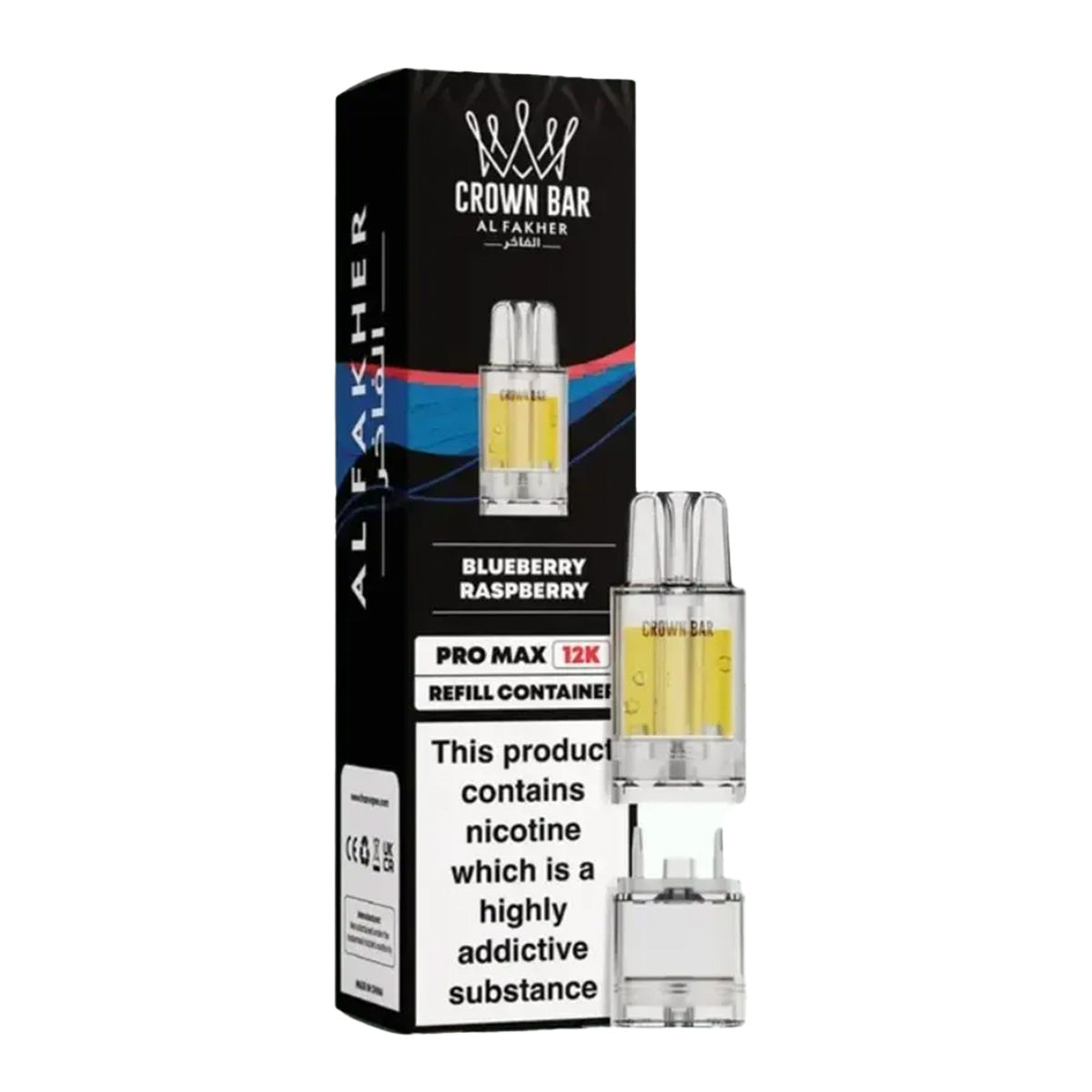 Al Fakher Crown Bar Pro Max 12K Prefilled Pods