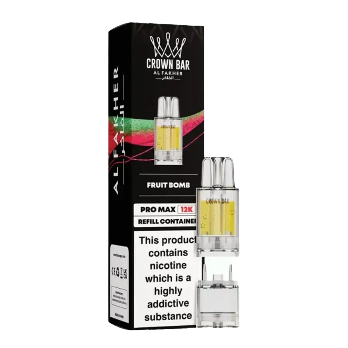 Al Fakher Crown Bar Pro Max 12K Prefilled Pods