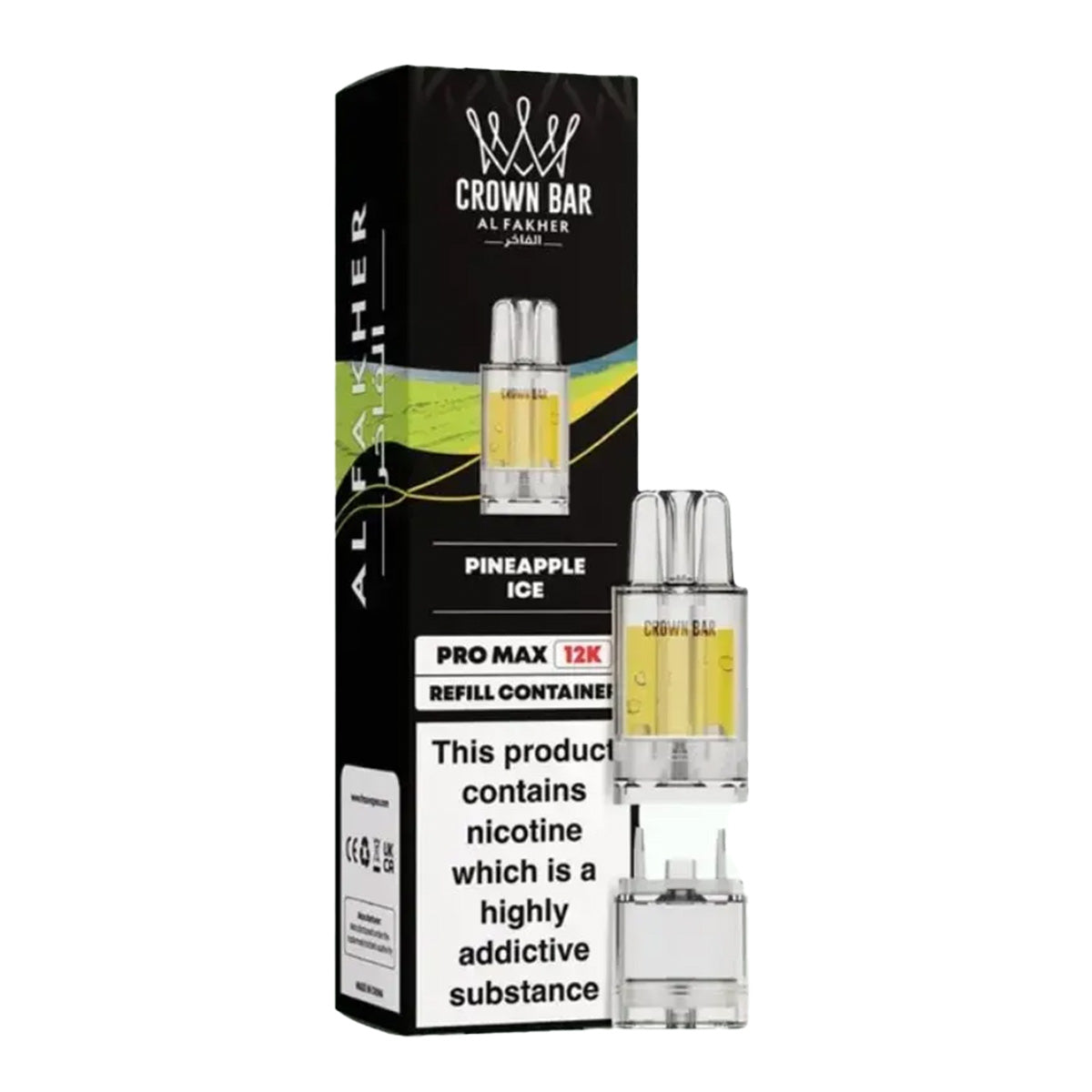 Al Fakher Crown Bar Pro Max 12K Prefilled Pods